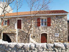 Restored stone house Croatia, Island Krk